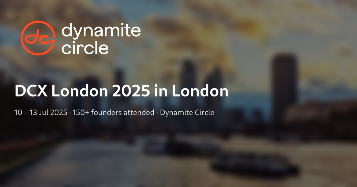 DCX London 2025 in London — 10 – 13 Jul 2025 | Dynamite Circle