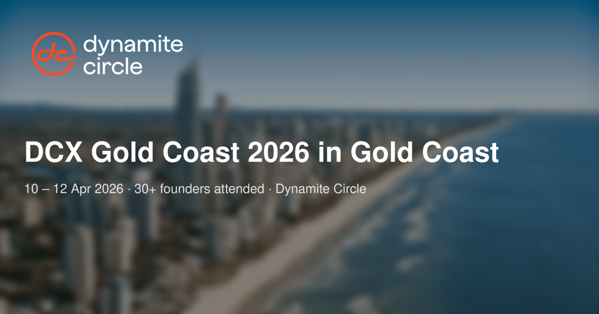 DCX Gold Coast 2026 in Gold Coast — 10 – 12 Apr 2026 | Dynamite Circle